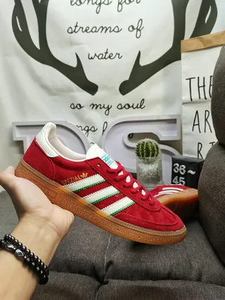 Adidas Spezial Turquoise Mint Suede Lifestyle Sneakers 5