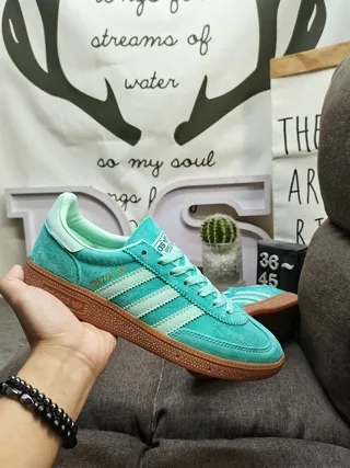 Adidas Spezial Turquoise Mint Suede Lifestyle Sneakers 15