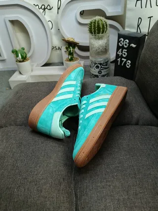 Adidas Spezial Turquoise Mint Suede Lifestyle Sneakers 16