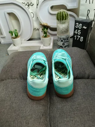 Adidas Spezial Turquoise Mint Suede Lifestyle Sneakers 18