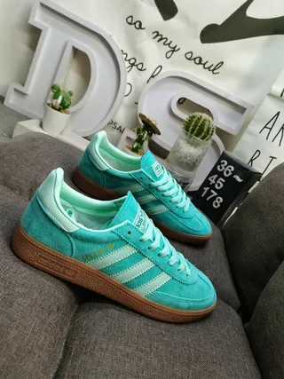 Adidas Spezial Turquoise Mint Suede Lifestyle Sneakers 19