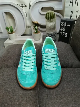 Adidas Spezial Turquoise Mint Suede Lifestyle Sneakers 20