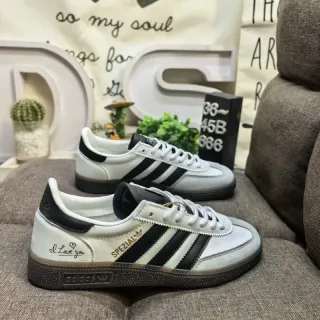 Adidas Spezial White and Black Lifestyle Sneakers