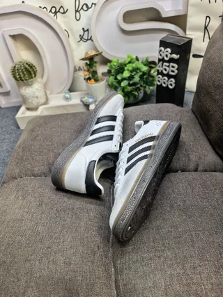 Adidas Spezial White and Black Lifestyle Sneakers 6