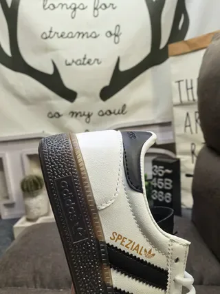 Adidas Spezial White and Black Lifestyle Sneakers 3