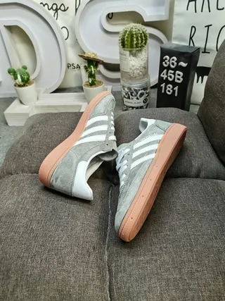 Adidas Spezial White and Red Suede Lifestyle Sneakers 6