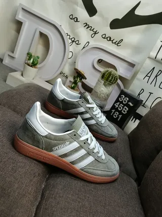 Adidas Spezial White and Red Suede Lifestyle Sneakers 9