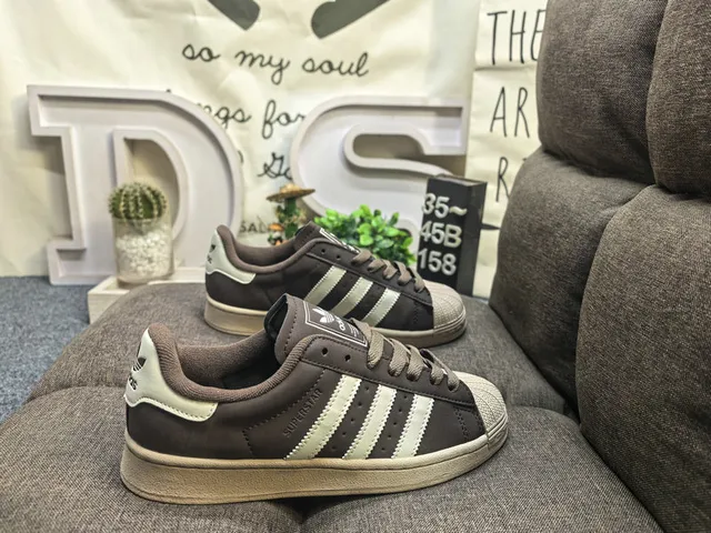 Adidas Superstar Black and White Lifestyle Sneakers 21
