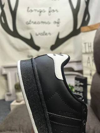 Adidas Superstar Black and White Lifestyle Sneakers 23