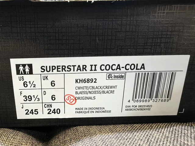 Adidas Superstar Coca-Cola Collaboration Off-White Lifestyle Sneakers 2