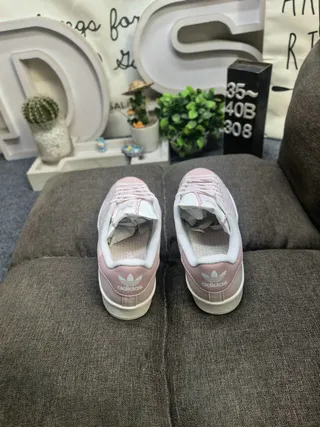 Adidas Superstar Dusty Pink and Off-White Lifestyle Sneakers 8