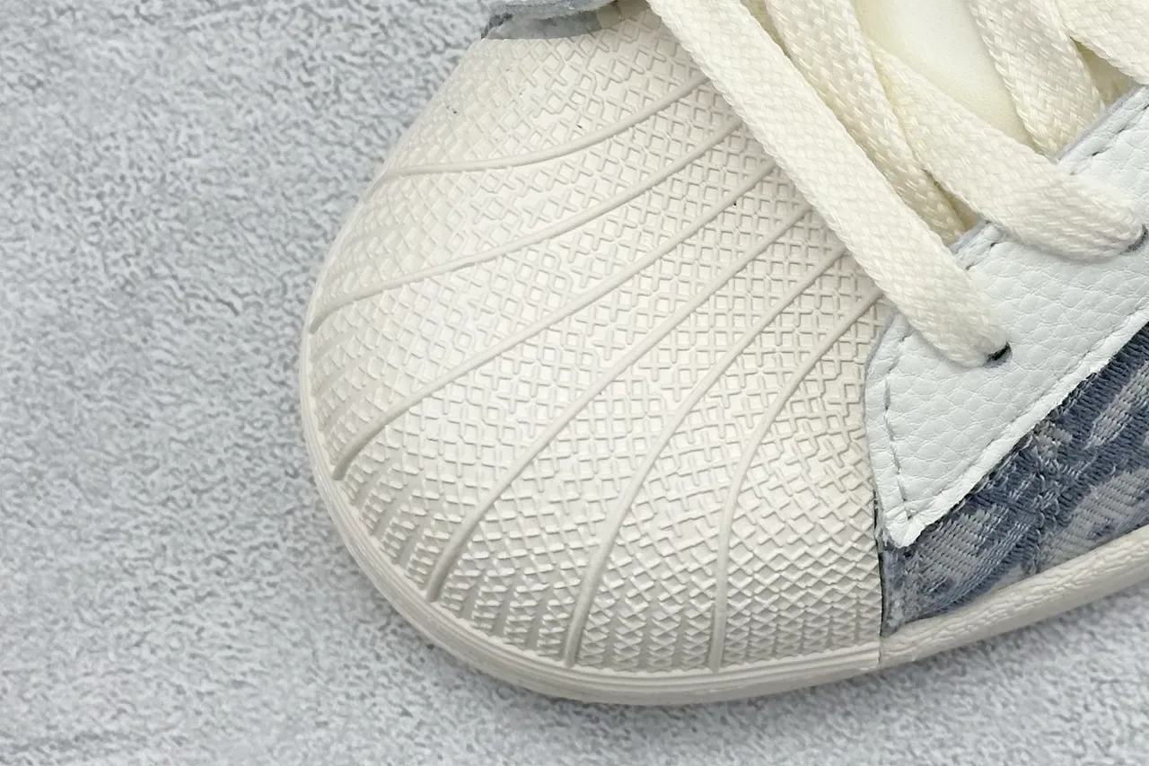 Adidas Superstar Monogram Print Off-White Lifestyle Sneakers 2