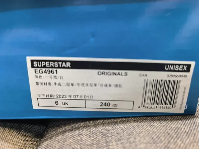 Adidas Superstar White and Black Lifestyle Sneakers 22