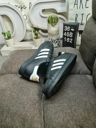 Adidas Superstar White Black Lifestyle Sneakers 16