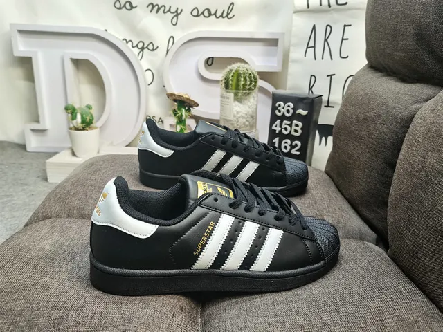 Adidas Superstar White Black Lifestyle Sneakers 21