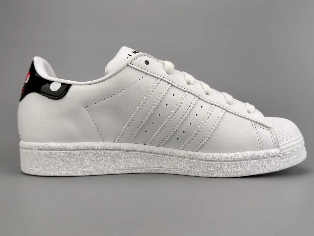 Adidas Superstar White Hello Kitty Graphic Lifestyle Sneakers 10