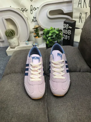 Adidas White Gray Low-Top Three-Stripe Side Panel Lifestyle Sneakers 20