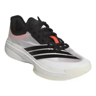 Adidas White Gray Pink Black Low-Profile Breathable Mesh Basketball Shoes
