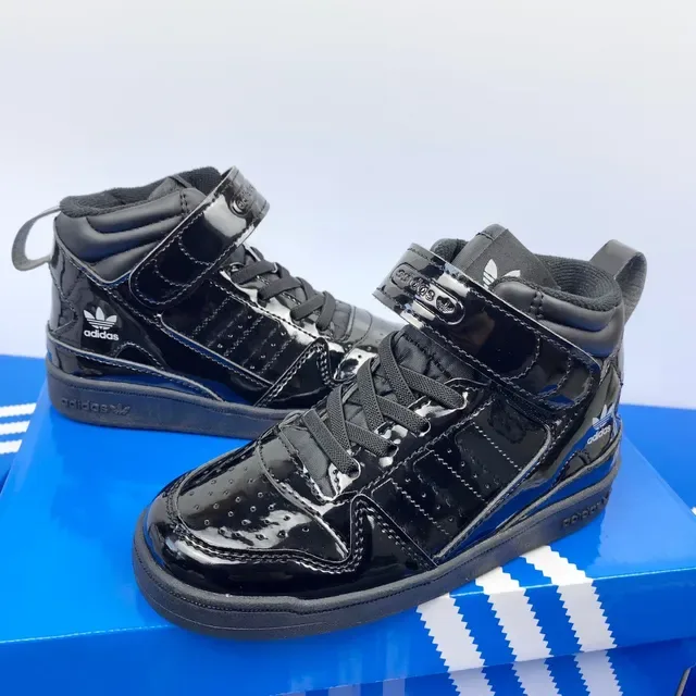 Adidas White Green High-Top Strap-Closure Lifestyle Sneakers 14