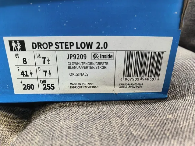 Adidas White Green Low-Top Padded Collar Lifestyle Sneakers 22