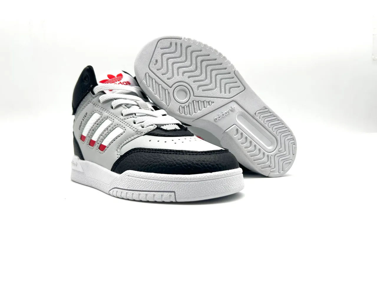 Adidas White Red Low-Top Cupsole Lifestyle Sneakers 19