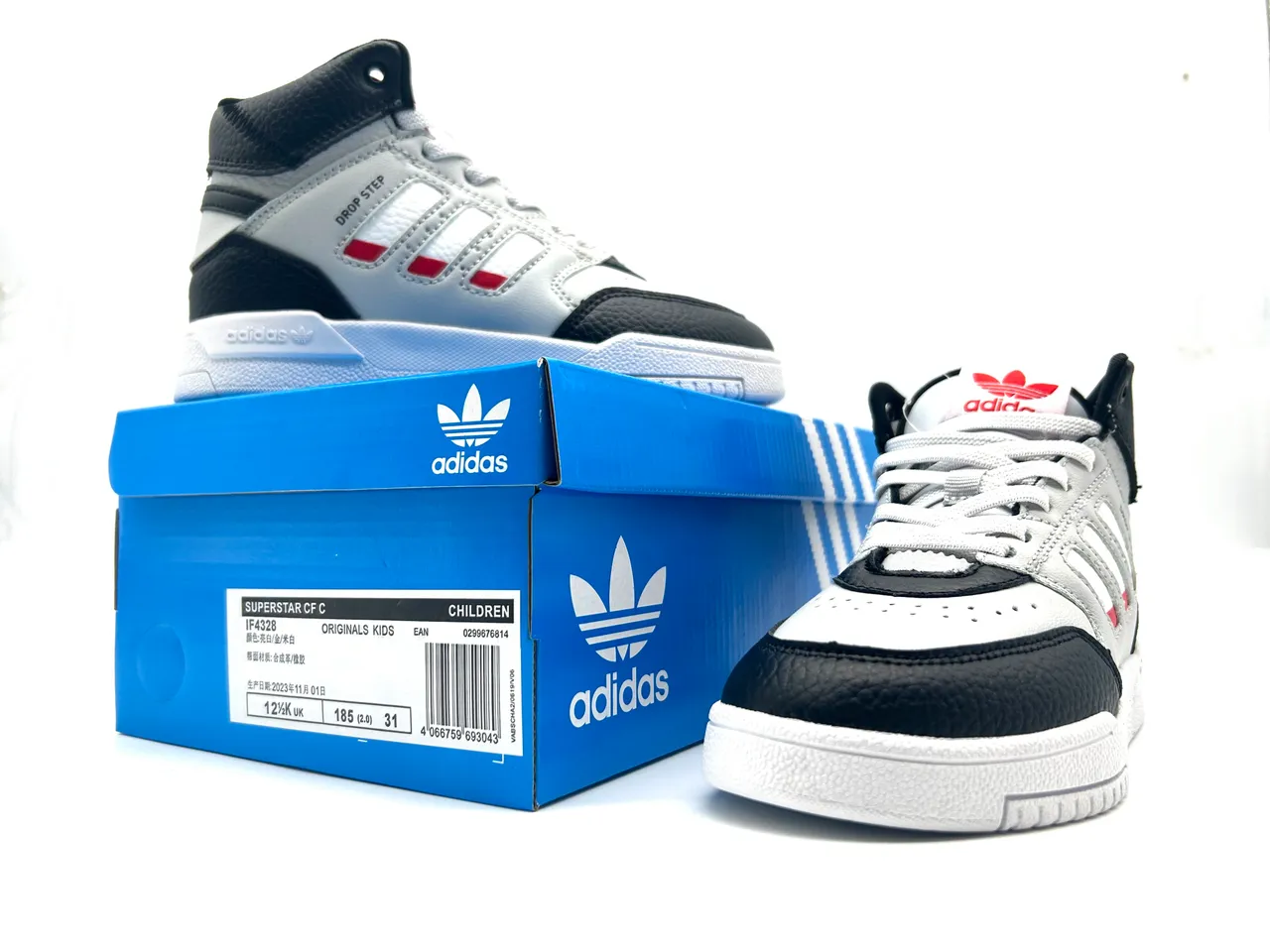 Adidas White Red Low-Top Cupsole Lifestyle Sneakers 20