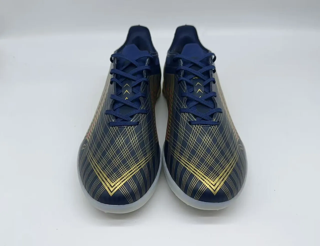 Adidas X Speedflow Dembélé Navy Gold Chaussures de football pour gazon artificiel 8