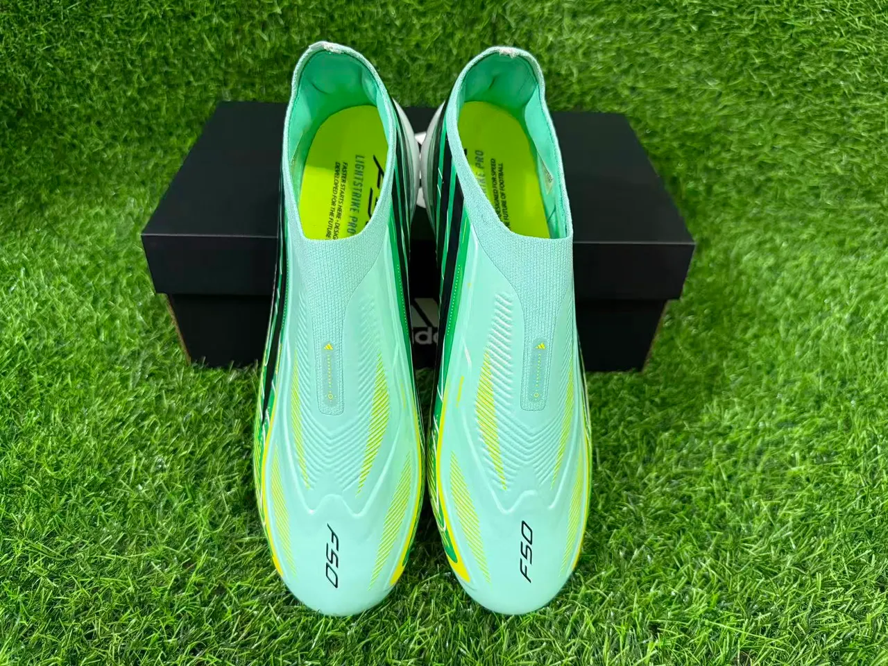 Adidas X Speedflow Vert Menthe Iridescent Firm-Ground Chaussures de football 6