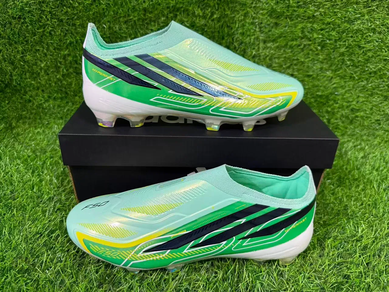 Adidas X Speedflow Vert Menthe Iridescent Firm-Ground Chaussures de football 10
