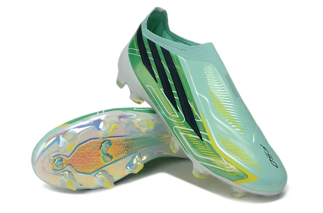 Adidas X Speedflow Vert Menthe Iridescent Firm-Ground Chaussures de football 13