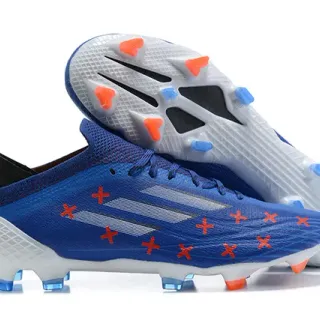 Adidas X Speedportal Blue Orange Firm-Ground Soccer Shoes