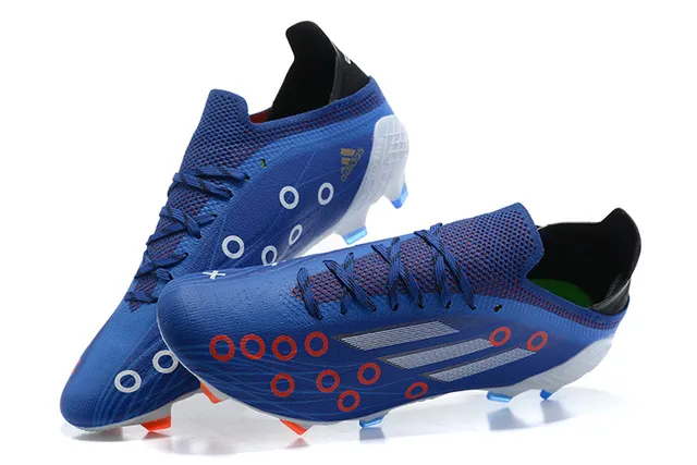 Adidas X Speedportal Blue Orange Firm-Ground Soccer Shoes 2