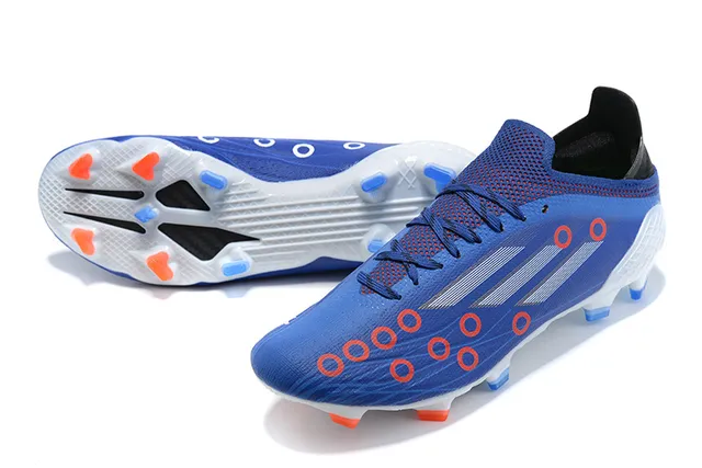 Adidas X Speedportal Blue Orange Firm-Ground Soccer Shoes 7