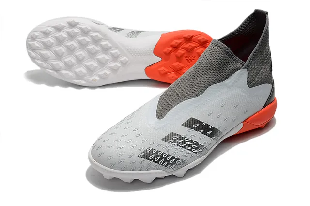 Adidas X Speedportal Chaussures de football Gris Orange pour gazon artificiel 14