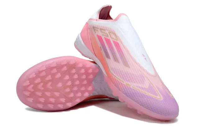 Adidas X Speedportal Chaussures de football rose dégradé turf 4