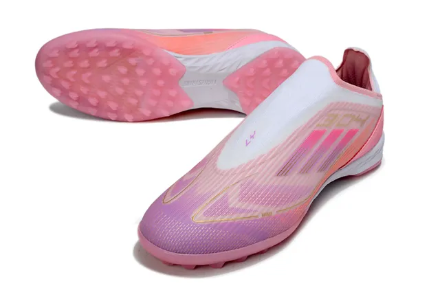 Adidas X Speedportal Chaussures de football rose dégradé turf 5