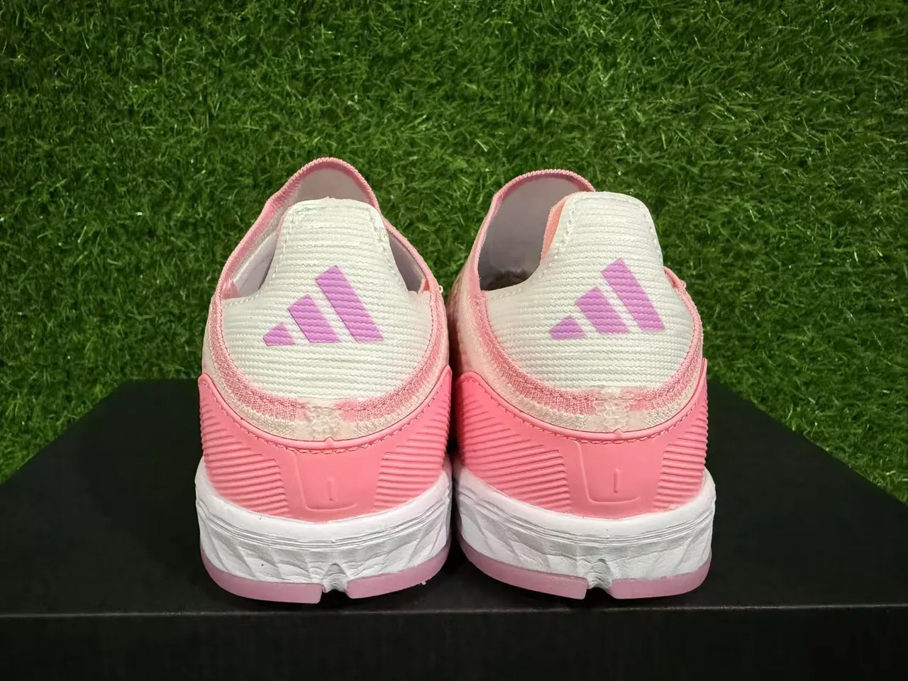 Adidas X Speedportal Chaussures de football rose dégradé turf 10