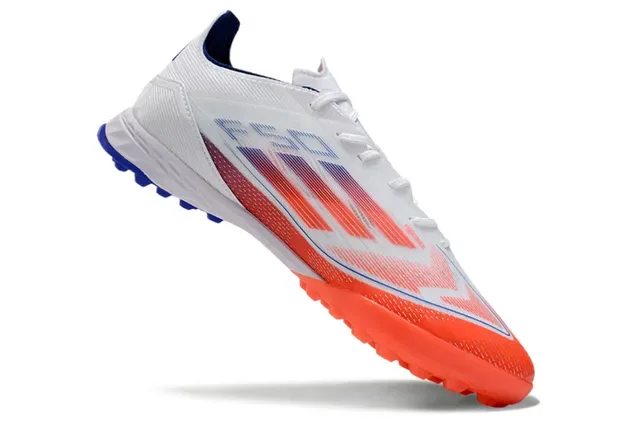 Adidas X Speedportal Blanc Orange Bleu Turf Chaussures de football 2