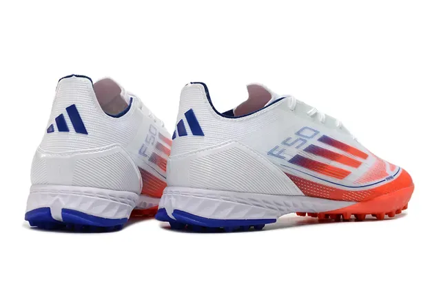 Adidas X Speedportal Blanc Orange Bleu Turf Chaussures de football 5
