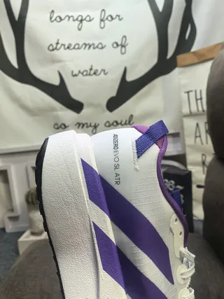 Adidas Xero Evo SL ATR White Purple tênis de corrida 3