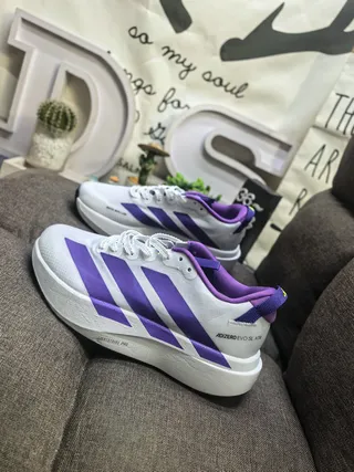 Adidas Xero Evo SL ATR White Purple tênis de corrida 7
