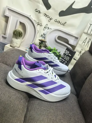 Adidas Xero Evo SL ATR White Purple tênis de corrida 9
