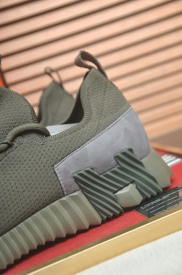 Adidas Yeezy Boost 700 Olive Green Knit Lifestyle Sneaker 2