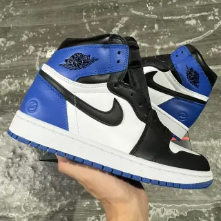 Air Jordan 1 Royal Blue White Black Basketball Shoes