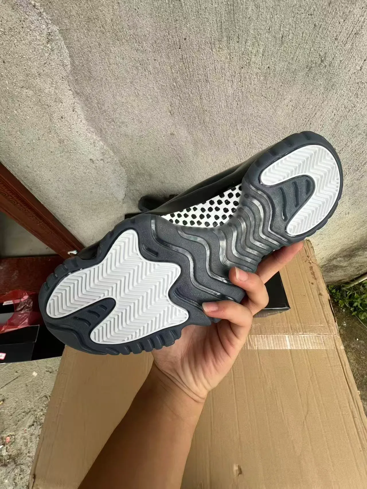 Air Jordan 11 Zapatillas de Baloncesto Cuero Patentado Negro 7