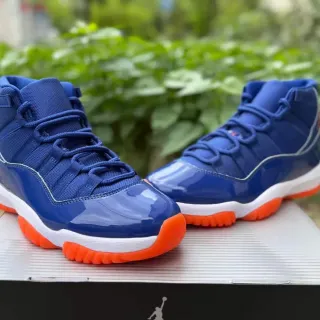 Air Jordan 11 皇家蓝橙篮球鞋
