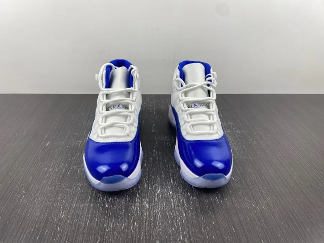 Air Jordan 11 Royal Blue White Basketball Shoes 3