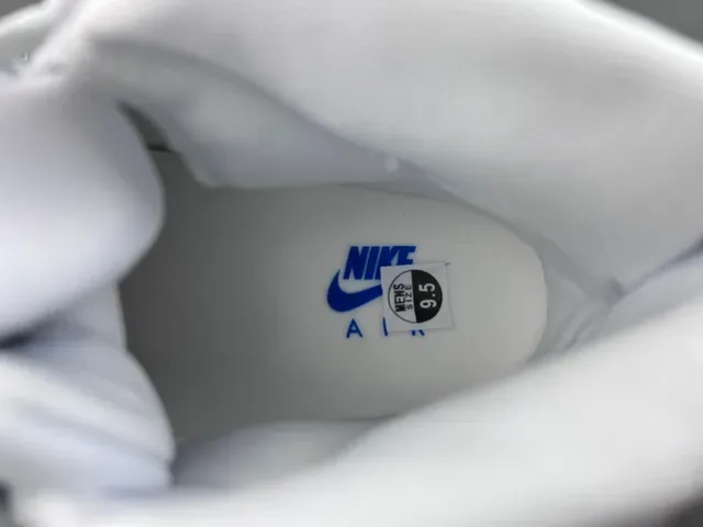 Air Jordan 11 Branco Prata Azul Metálico Tênis de Basquete 7