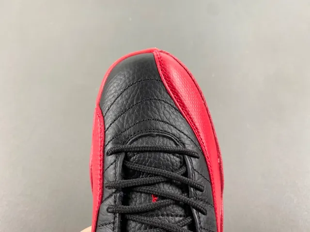 Air Jordan 12 Black Red Basketball Shoes 5
