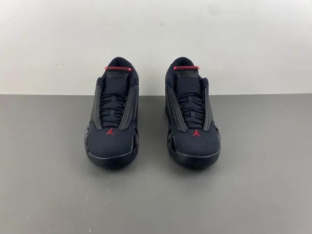 Air Jordan 14 Black Red Basketball Shoes 11